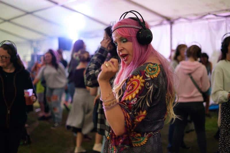 Silent disco and Music