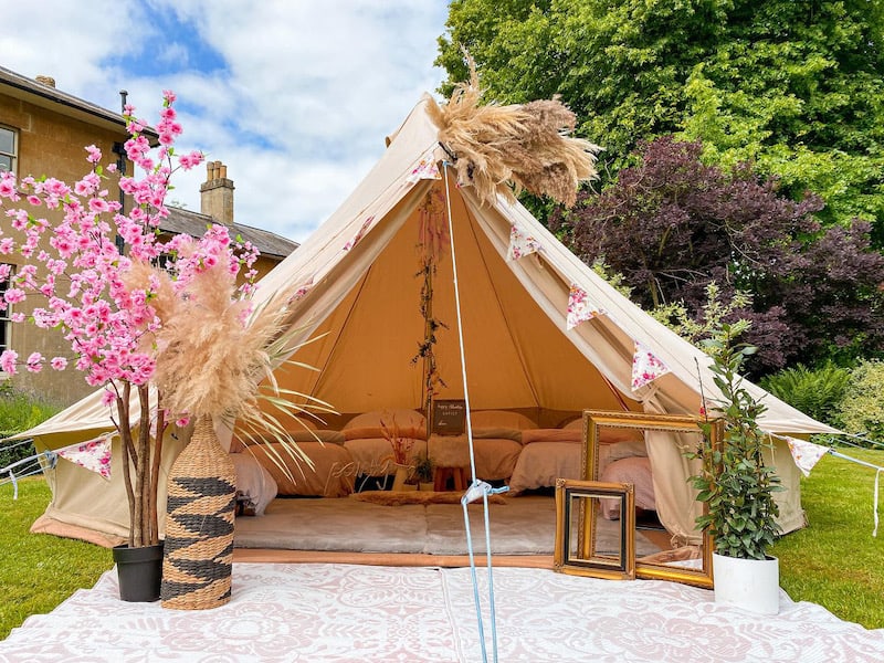 Luxury Bell tent for Sleepover